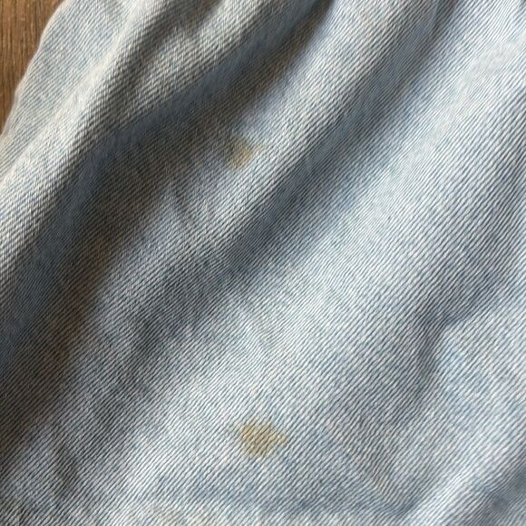 Zara Girls Denim Ruffle Dress - Picture 5 of 5